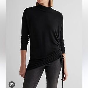 Express rib knit top
